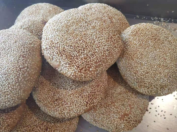 火燒、燒餅成品