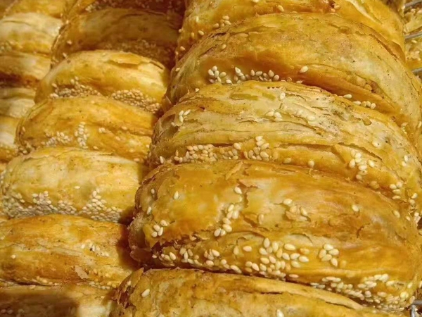 火燒、燒餅成品