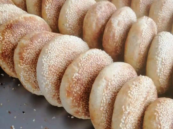 火燒、燒餅成品